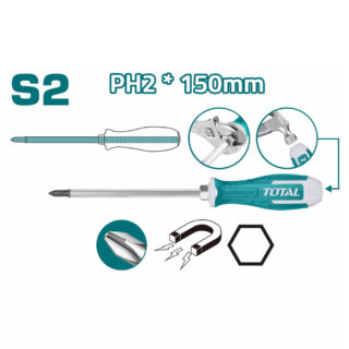 TOURNEVIS PHILLIPS PH2X150MM THGSPH21506