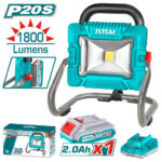 PROJECTEUR PORTABLE 20V 2AH/CH TWLI20258