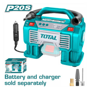 COMPRESSEUR PORTATIF 20V 2AH S/BAT 11BAR TACLI2002