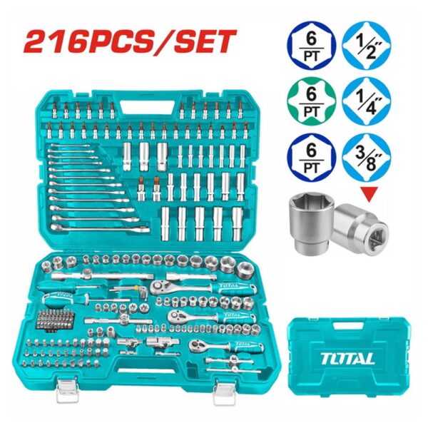 KIT OUTILS MAINS 216PCS THKTHP22166