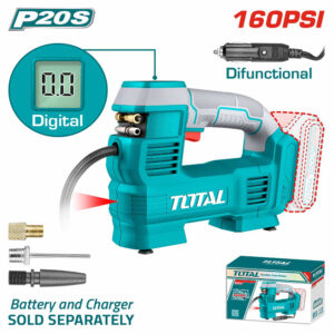 COMPRESSEUR PORTATIF 20V 2AH S/BAT TACLI2012