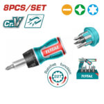 TOURNEVIS 8EN1 CLIQUET TACSDS1726