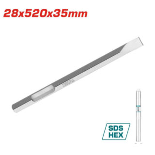 BURIN HEX PLAT 28X520MM TAC153428112