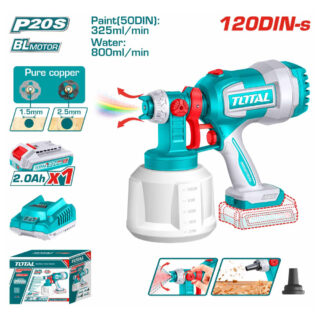 PISTOLET DE PEINTURE 20V 2AH/CH TSGLI20042