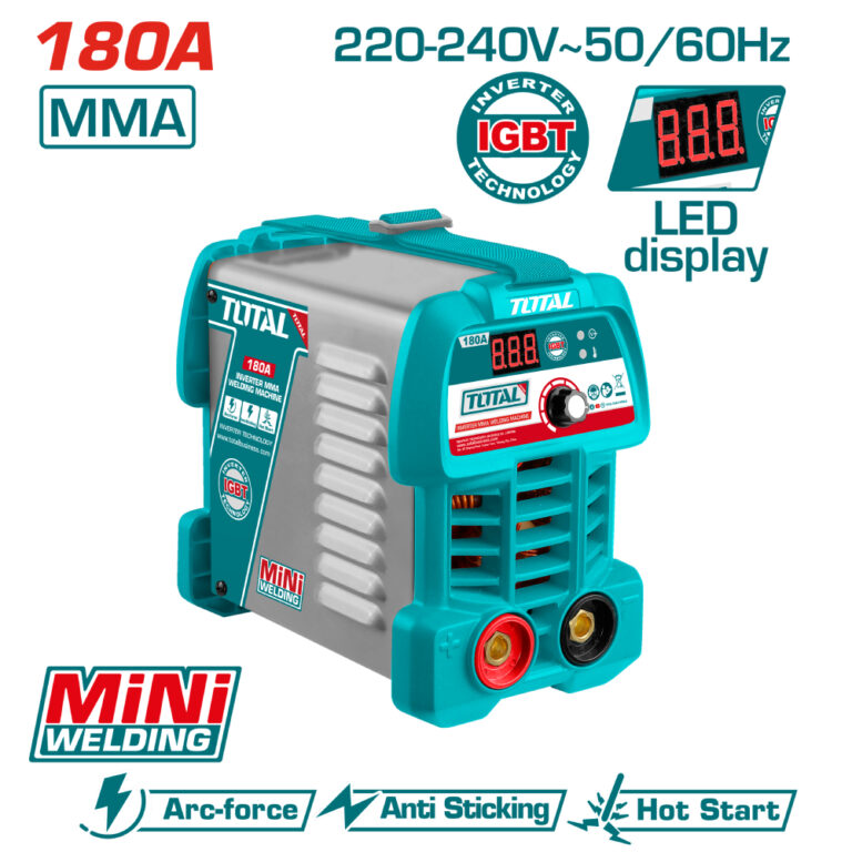POSTE SOUDURE MMA 180A TW218049 — TOTAL TOOLS TUNISIA