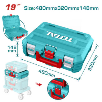CAISSE A OUTILS PLAST EMPILABLE TPBXS102