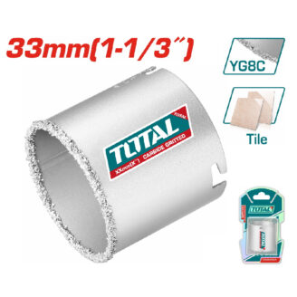 Diamond grinding cup wheel for tile, 33mm (1-1/3'') size, Total brand, used for grinding concrete/tile edges